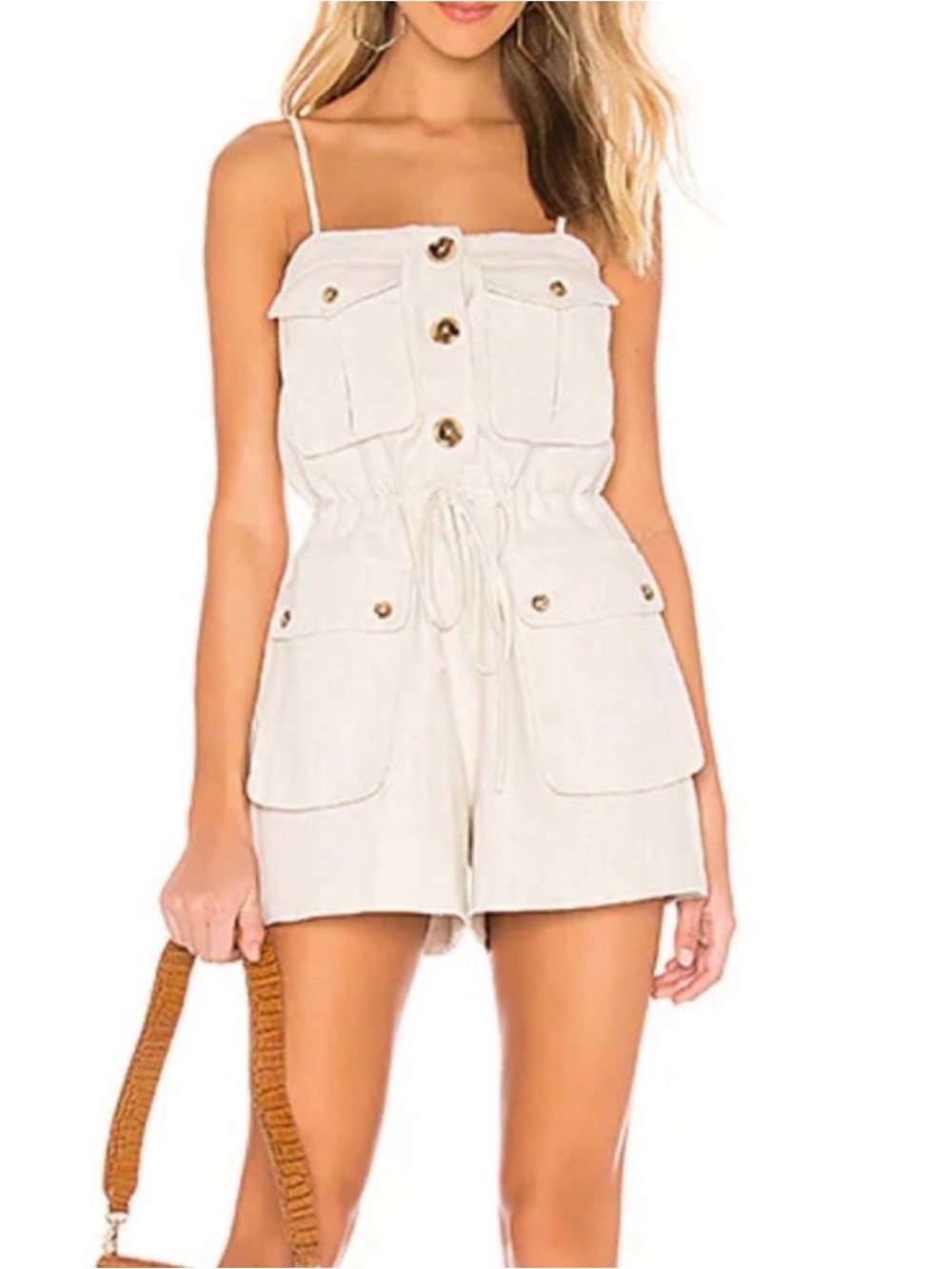 Shona Joy Linen Romper